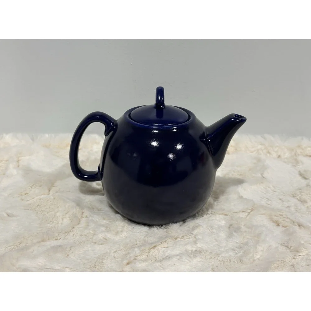 Chantal Cobalt Blue 13‎ oz Tea For One Teapot Cup Model 92-TPC10